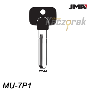 JMA 185 - klucz surowy mosiężny - MU-7P1